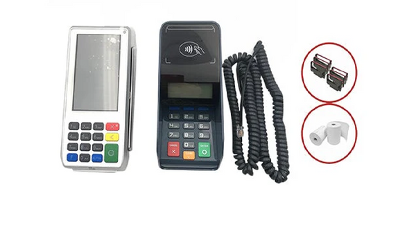 PAX A80 Countertop Smart Card Terminal And PAX SP20 V4 PIN Pad Bundle (PAXA80SP20)