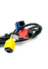 PAX SP30 Tri-Color Rainbow Hub Cable 2M: Serial(RJ-11), Serial(RJ-11), LAN(RJ-45), PWR, 2M PN: 200204030000182